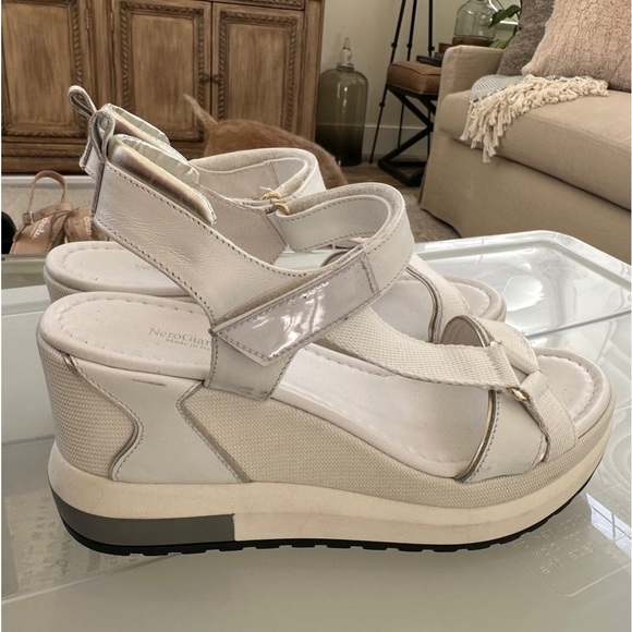 Nero Giardini Shoes - Nero Giardini Wedge Shoes in Size 10 - Made in Italy